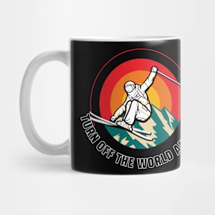 Turn off the world and fly Mug